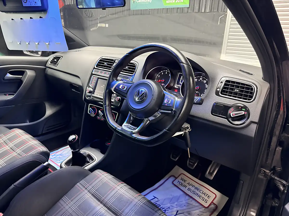 Used 2015 Volkswagen Polo GTI Black - Interior and Exterior details 15