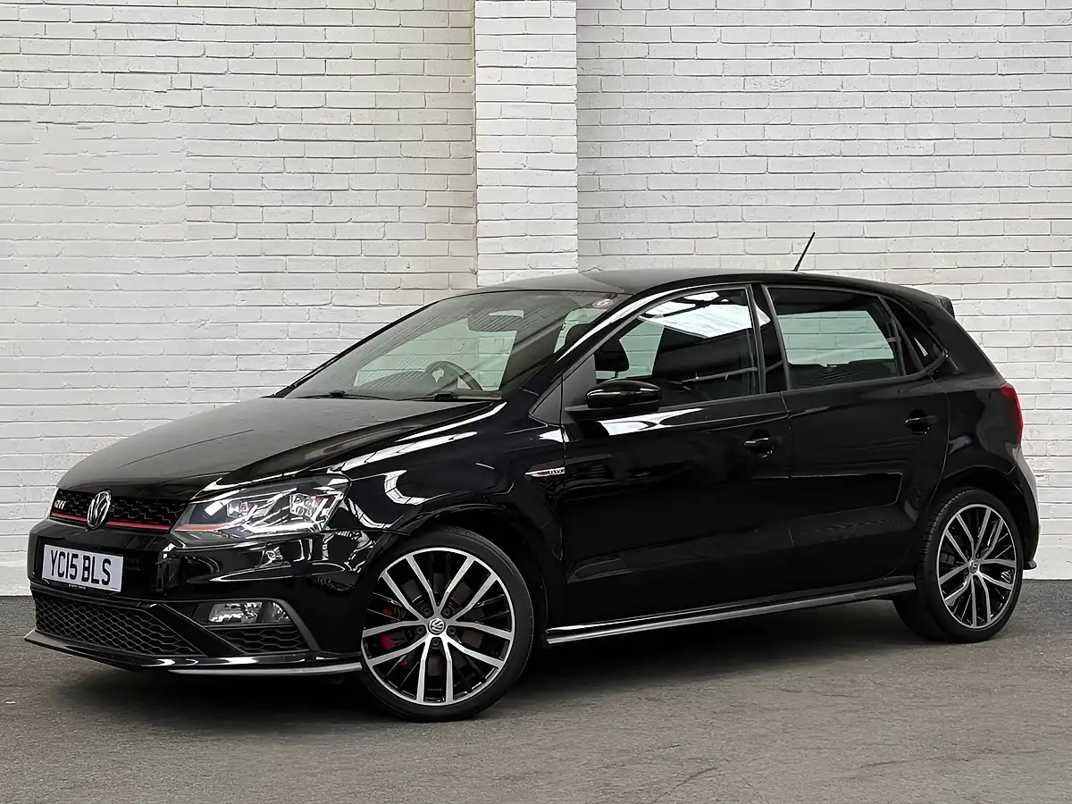 Used 2015 Volkswagen Polo GTI Black - Front View