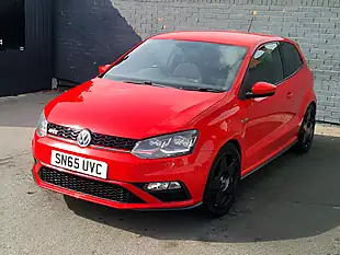 Used 2015 Volkswagen Polo GTI Bluemotion Tech Red - Interior and Exterior details 5