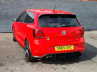 Used 2015 Volkswagen Polo GTI Bluemotion Tech Red - Interior and Exterior details 8