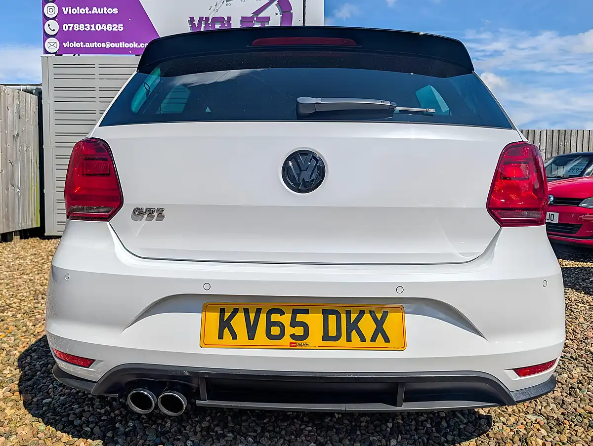 Used 2015 Volkswagen Polo GTI White - Interior and Exterior details 11