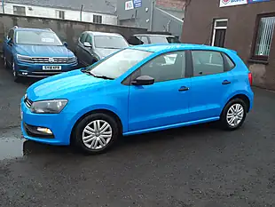 Used 2015 Volkswagen Polo S Blue - Interior and Exterior details 2