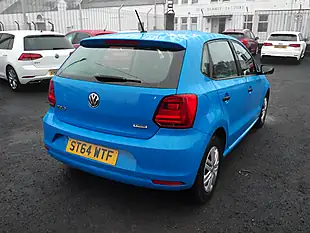 Used 2015 Volkswagen Polo S Blue - Interior and Exterior details 7