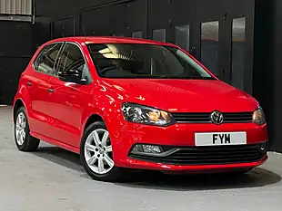 Used 2015 Volkswagen Polo S Red - Interior and Exterior details 3