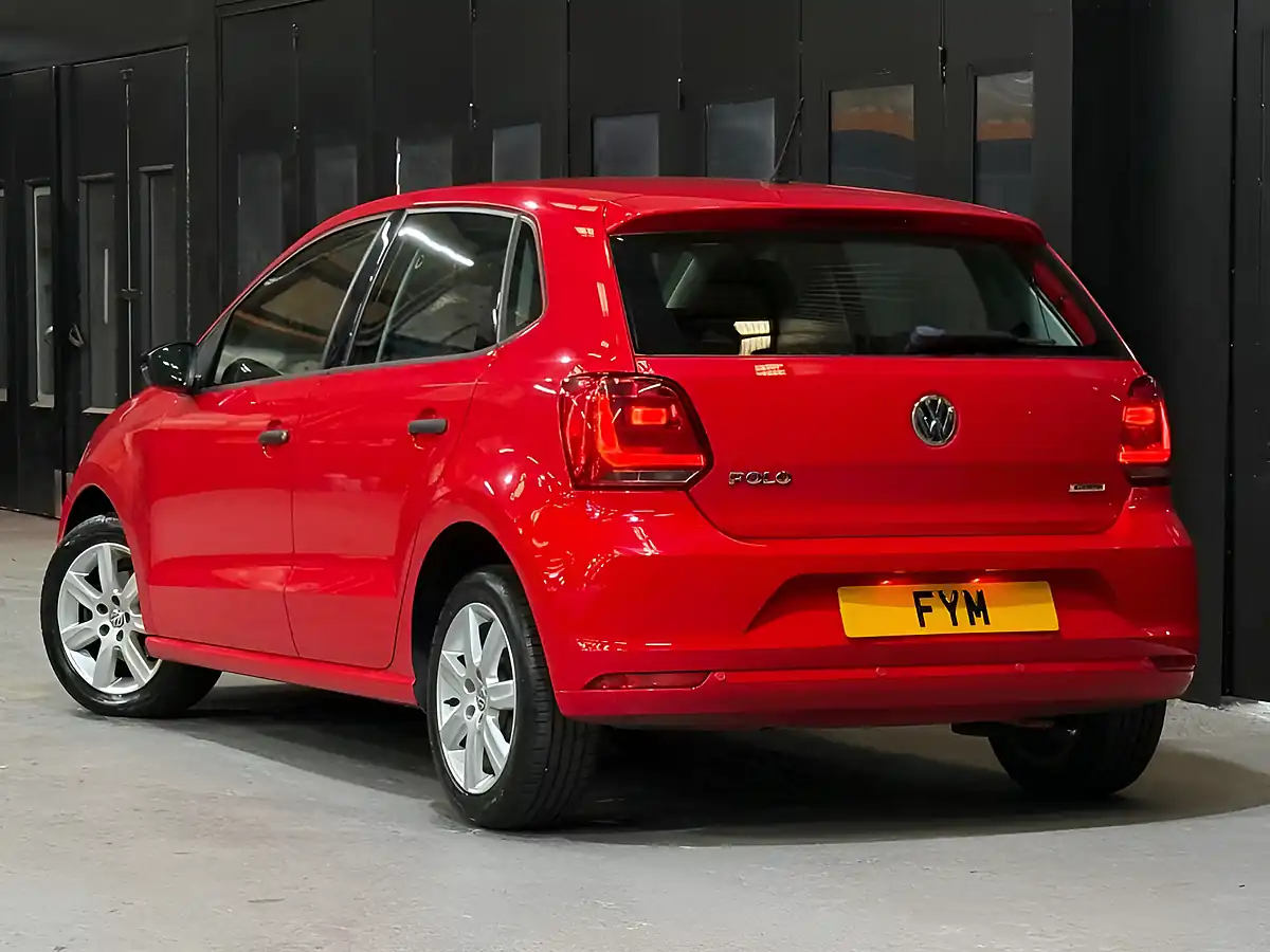 Used 2015 Volkswagen Polo S Red - Interior and Exterior details 5