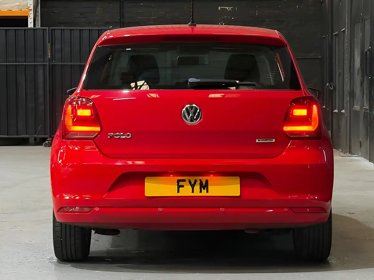 Used 2015 Volkswagen Polo S Red - Interior and Exterior details 8