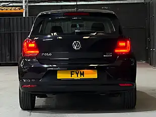 Used 2015 Volkswagen Polo Se Black - Interior and Exterior details 7