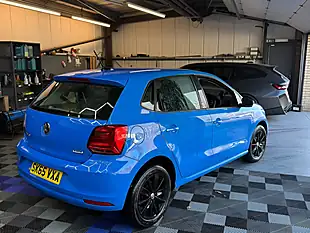 Used 2015 Volkswagen Polo Se Blue - Interior and Exterior details 10