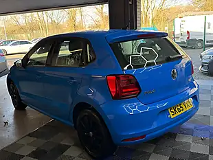 Used 2015 Volkswagen Polo Se Blue - Interior and Exterior details 7