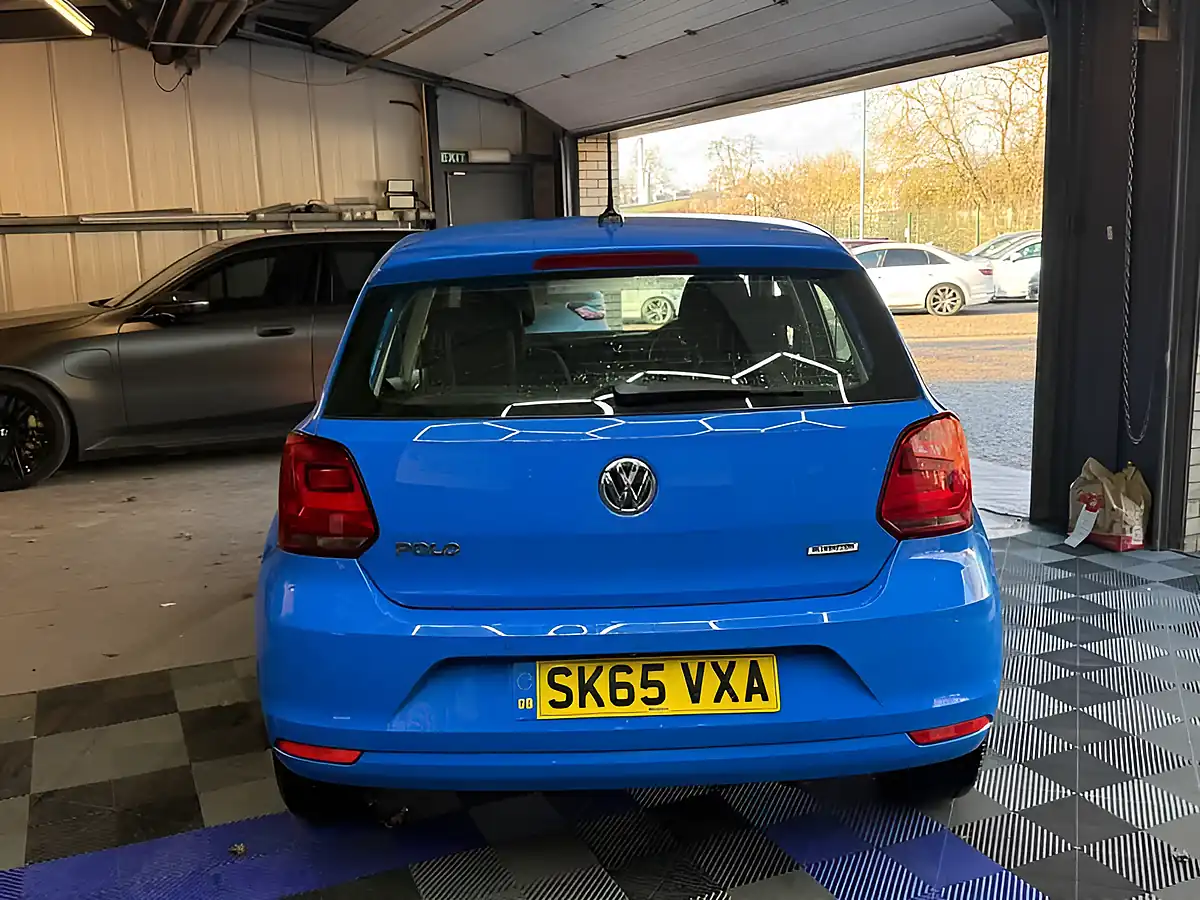 Used 2015 Volkswagen Polo Se Blue - Interior and Exterior details 8