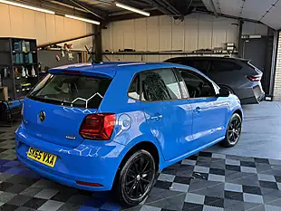 Used 2015 Volkswagen Polo Se Blue - Interior and Exterior details 10