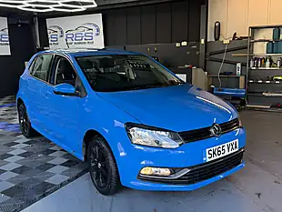 Used 2015 Volkswagen Polo Se Blue - Interior and Exterior details 12