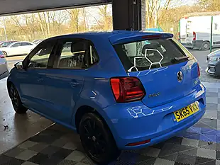 Used 2015 Volkswagen Polo Se Blue - Interior and Exterior details 7