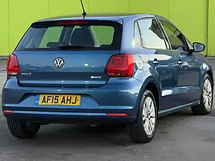 Used 2015 Volkswagen Polo Se Blue - Interior and Exterior details 4