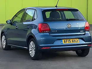 Used 2015 Volkswagen Polo Se Blue - Interior and Exterior details 5