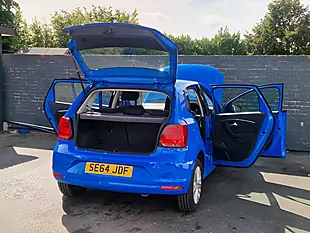Used 2015 Volkswagen Polo Se Blue - Interior and Exterior details 12
