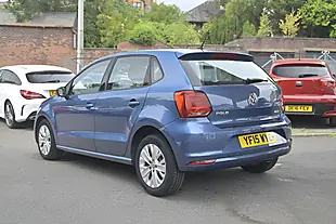 Used 2015 Volkswagen Polo Se Blue Silk - Interior and Exterior details 5