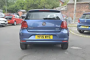 Used 2015 Volkswagen Polo Se Blue Silk - Interior and Exterior details 6