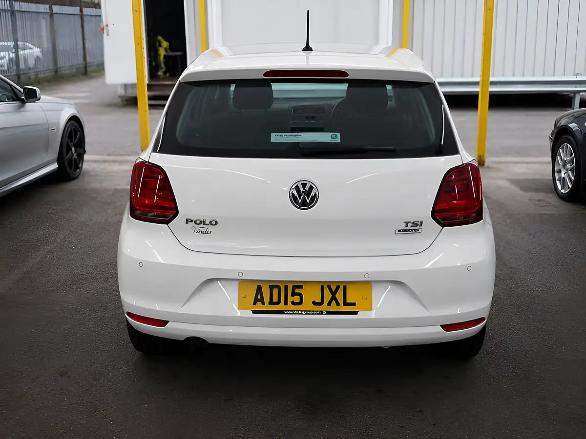 Used 2015 Volkswagen Polo Se Edition White - Interior and Exterior details 6
