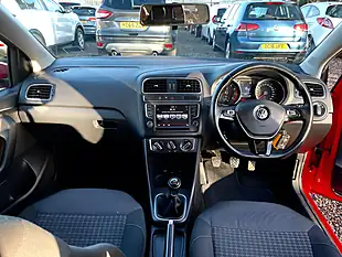 Used 2015 Volkswagen Polo Se Red - Interior and Exterior details 12