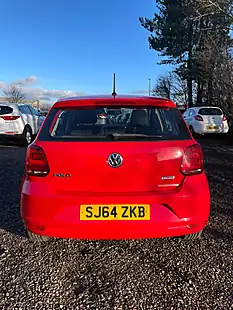 Used 2015 Volkswagen Polo Se Red - Interior and Exterior details 7