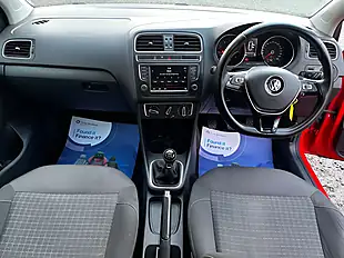 Used 2015 Volkswagen Polo Se Red - Interior and Exterior details 11