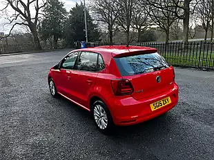 Used 2015 Volkswagen Polo Se Red - Interior and Exterior details 3