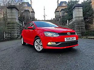 Used 2015 Volkswagen Polo Se Red - Interior and Exterior details 5