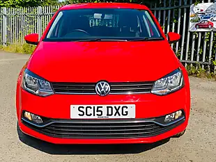 Used 2015 Volkswagen Polo Se Red - Interior and Exterior details 2