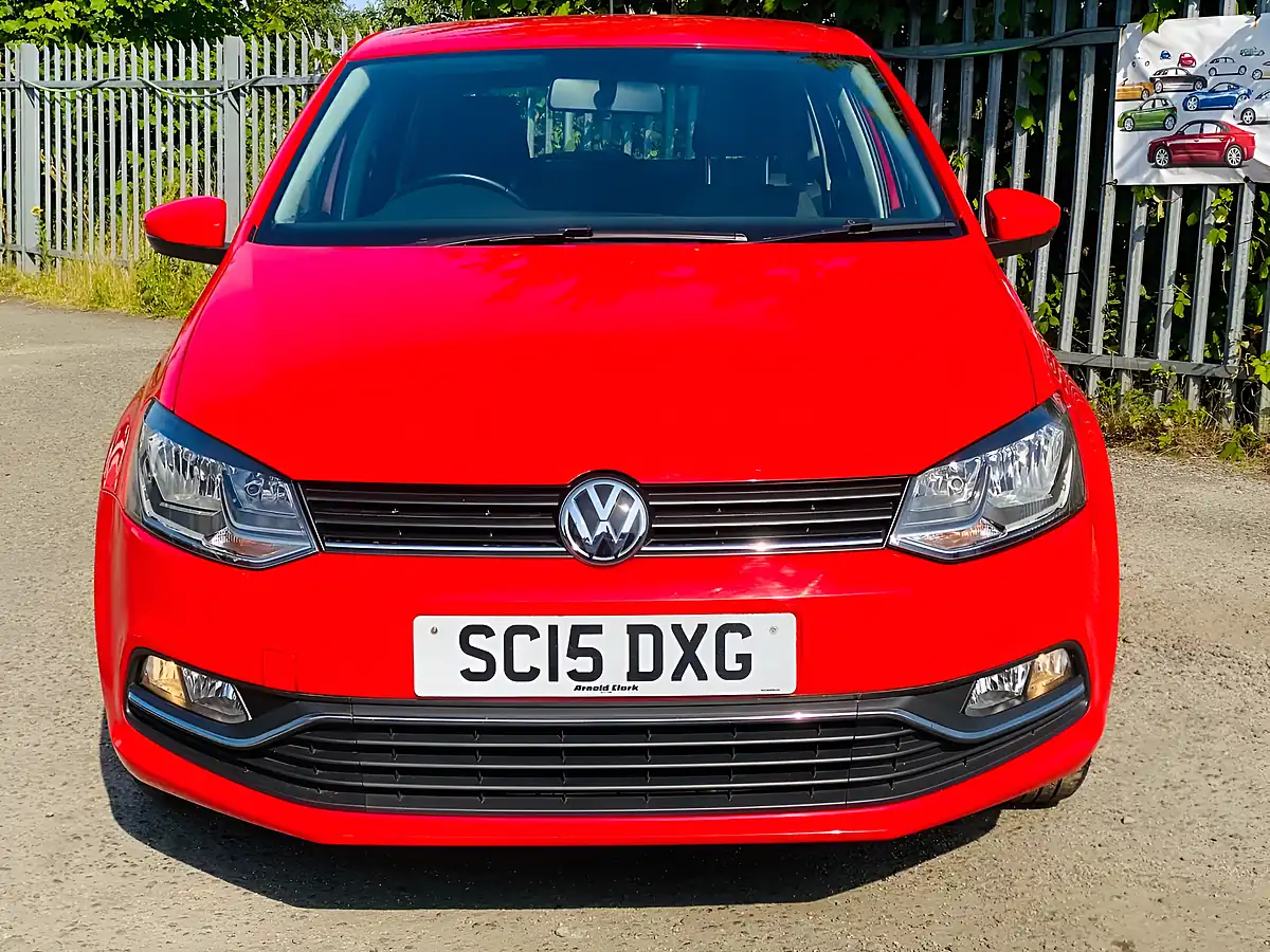 Used 2015 Volkswagen Polo Se Red - Interior and Exterior details 2