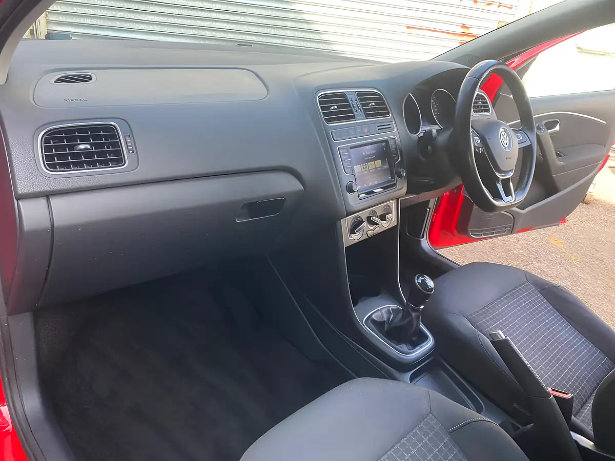 Used 2015 Volkswagen Polo Se Red - Interior and Exterior details 6
