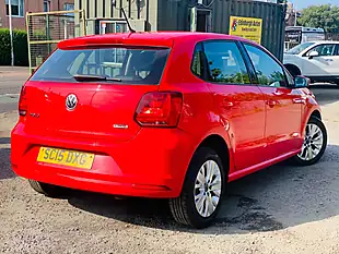 Used 2015 Volkswagen Polo Se Red - Interior and Exterior details 8