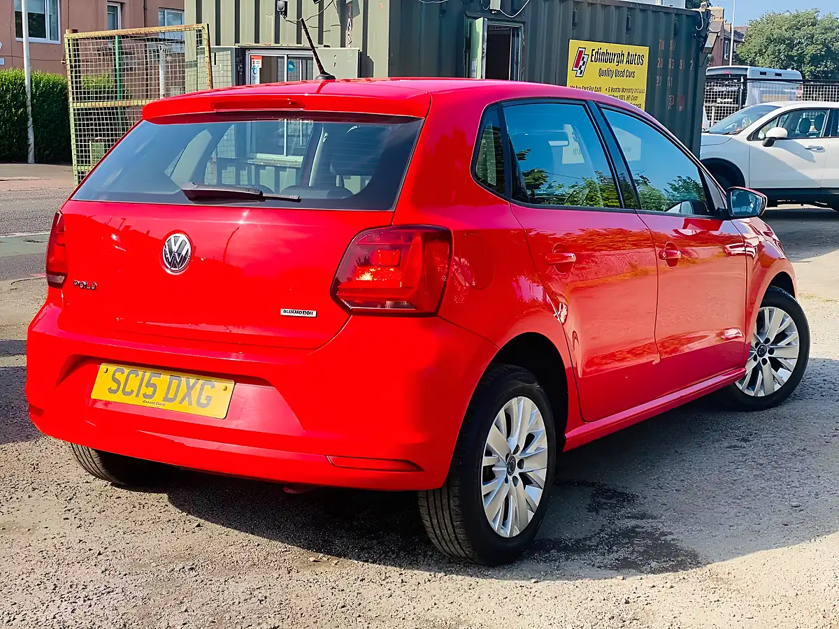 Used 2015 Volkswagen Polo Se Red - Interior and Exterior details 8