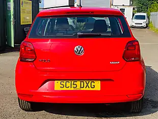 Used 2015 Volkswagen Polo Se Red - Interior and Exterior details 9