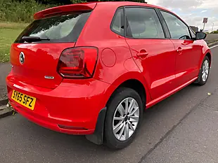 Used 2015 Volkswagen Polo Se Red - Interior and Exterior details 3