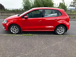 Used 2015 Volkswagen Polo Se Red - Interior and Exterior details 6