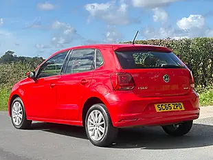 Used 2015 Volkswagen Polo Se Red - Interior and Exterior details 3