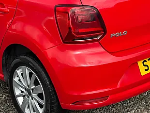 Used 2015 Volkswagen Polo Se Red - Interior and Exterior details 9