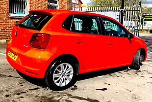 Used 2015 Volkswagen Polo Se Red - Interior and Exterior details 16