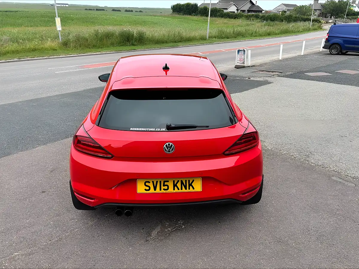 Used 2015 Volkswagen Scirocco Bluemotion Tech GT Red - Interior and Exterior details 10