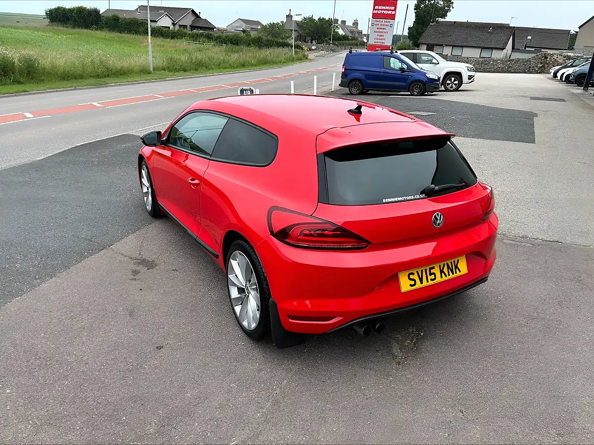 Used 2015 Volkswagen Scirocco Bluemotion Tech GT Red - Interior and Exterior details 5
