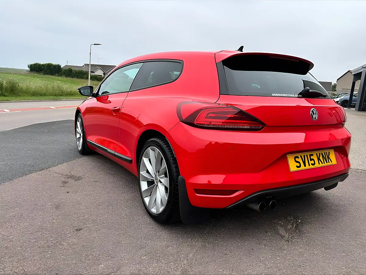 Used 2015 Volkswagen Scirocco Bluemotion Tech GT Red - Interior and Exterior details 6