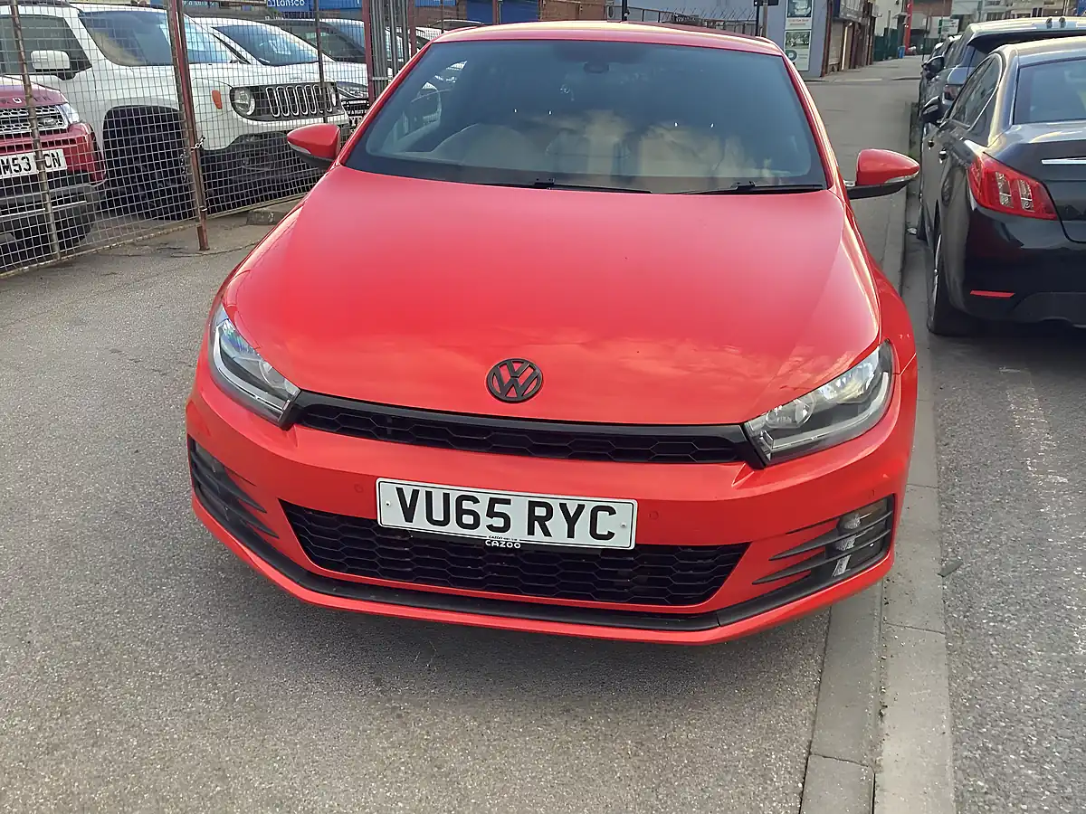 Used 2015 Volkswagen Scirocco Bluemotion Tech GT Red - Interior and Exterior details 2