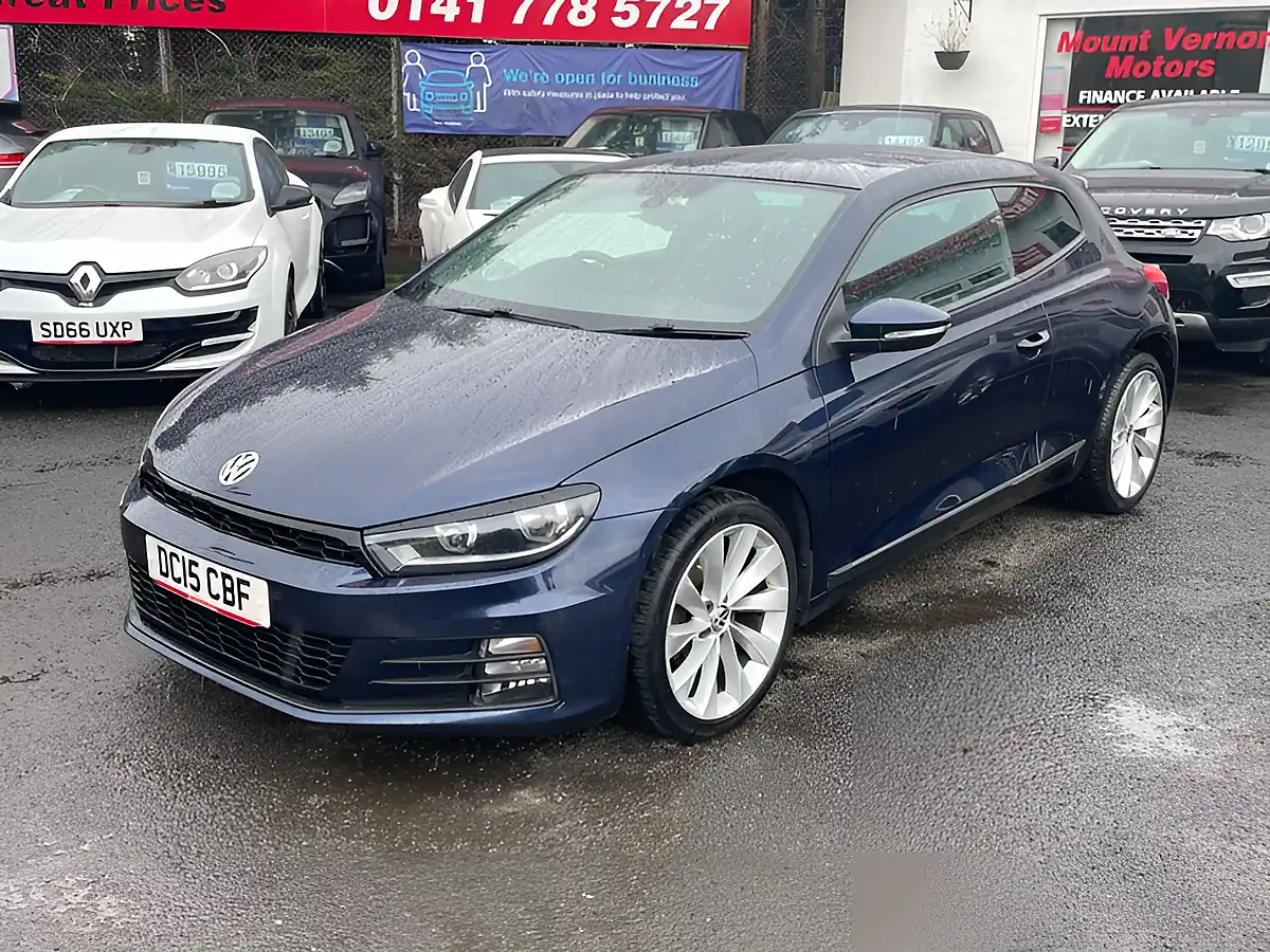 Used 2015 Volkswagen Scirocco GT Blue - Interior and Exterior details 4