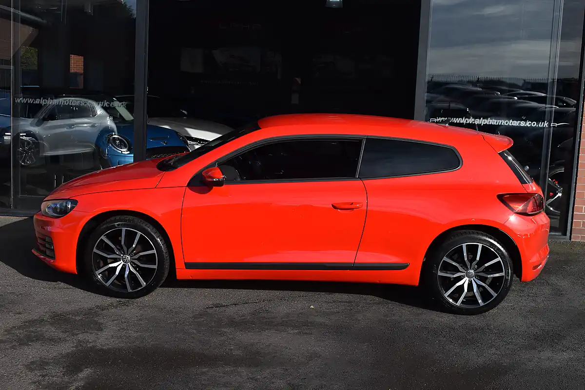 Used 2015 Volkswagen Scirocco GT Flash Red - Interior and Exterior details 10