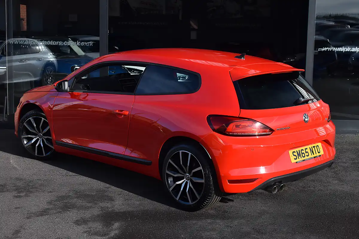 Used 2015 Volkswagen Scirocco GT Flash Red - Interior and Exterior details 2