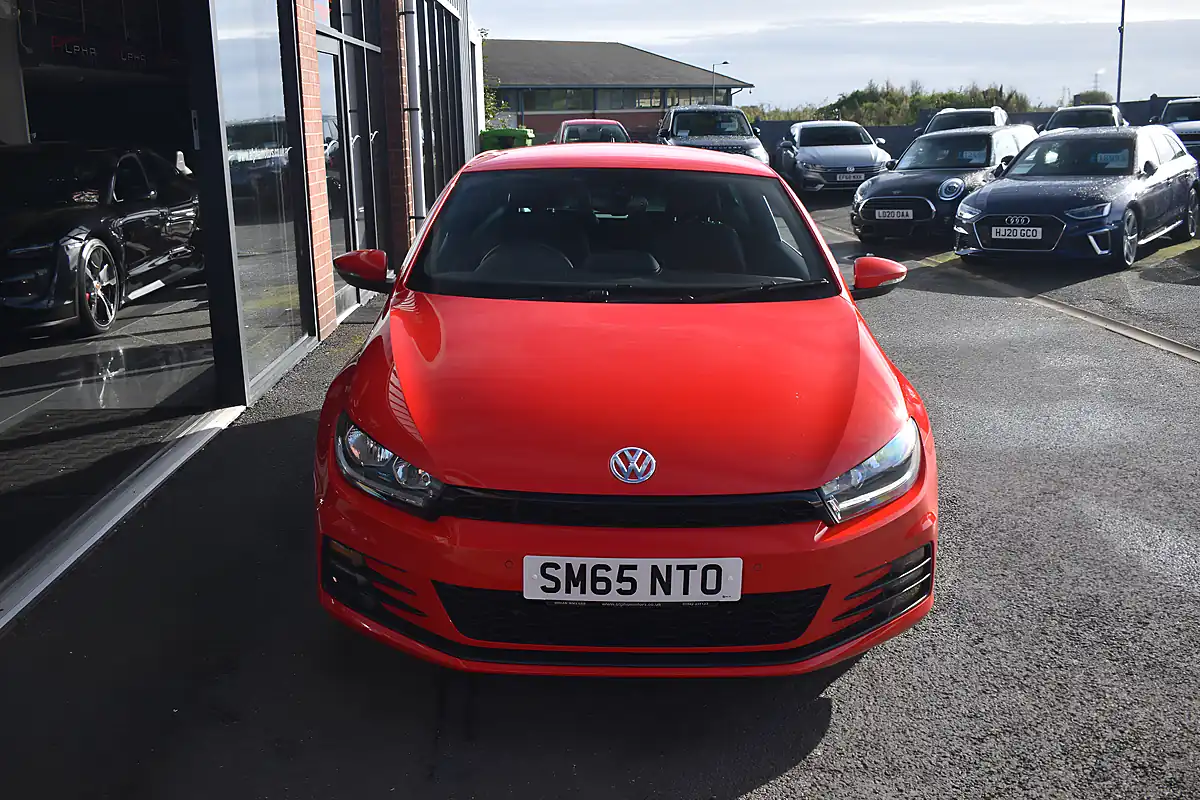 Used 2015 Volkswagen Scirocco GT Flash Red - Interior and Exterior details 3