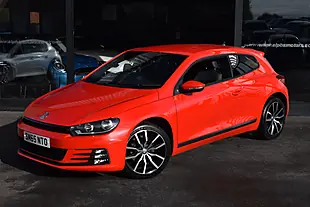 Used 2015 Volkswagen Scirocco GT Flash Red - Interior and Exterior details 4