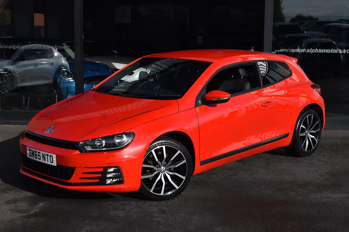 Used 2015 Volkswagen Scirocco GT Flash Red - Interior and Exterior details 4