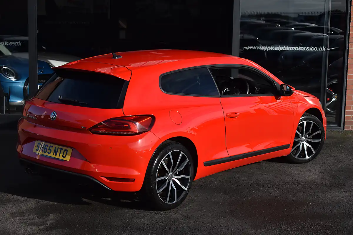 Used 2015 Volkswagen Scirocco GT Flash Red - Interior and Exterior details 5